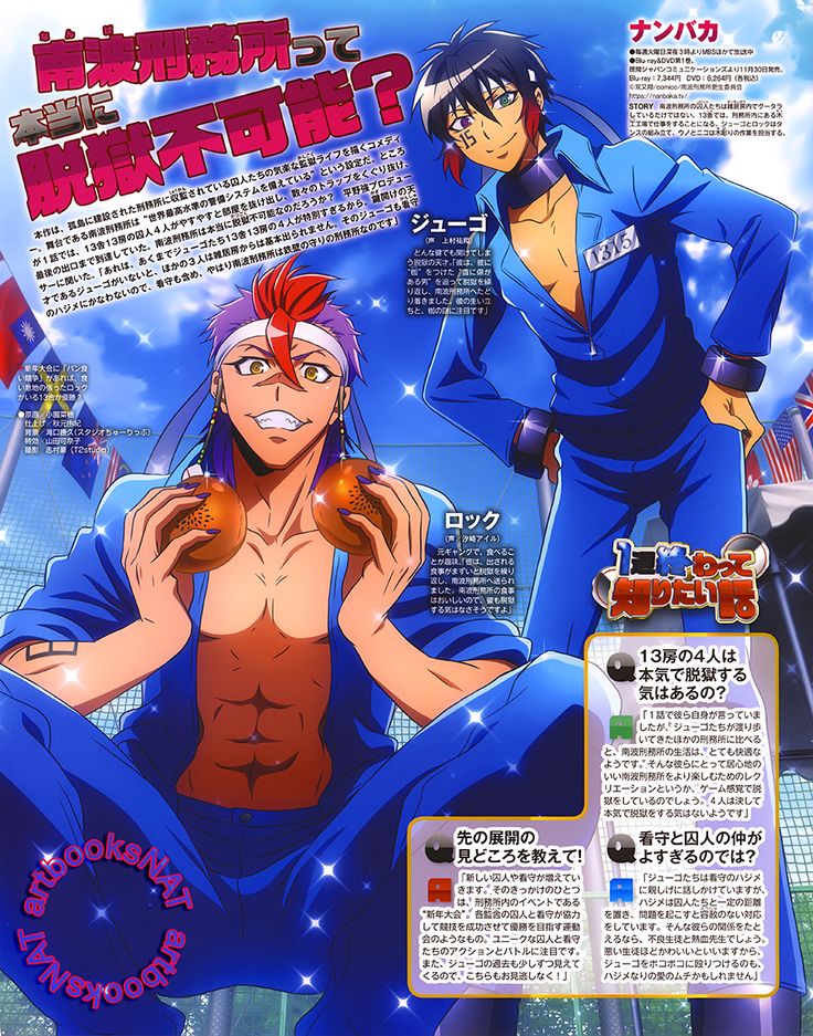 Wallpaper Nanbaka Collection 720p HD