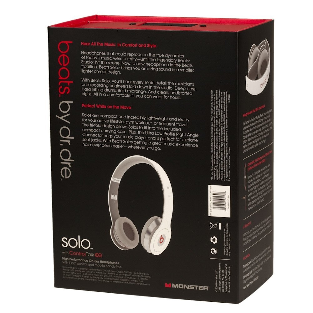 Beats Solo Hd S450 Wireless Bluetooth Stereo White