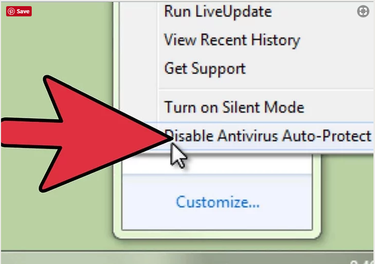 How Can I Disable Norton Antivirus For A Small Duration?