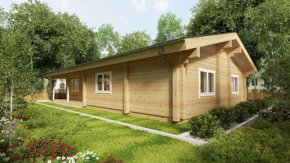 Constructeur Chalet Madrier Empiles En Meleze