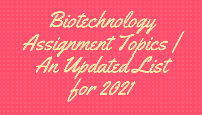 Hot topics in biotechnology 2021 picture