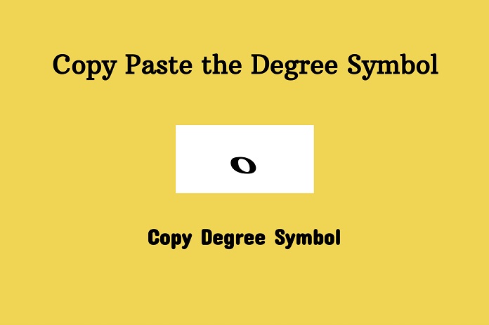 Top 5 Ways to Insert Degree Symbol in Excel